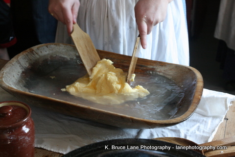 Making on Making Butter  Ross Farm  Nova Scotia
